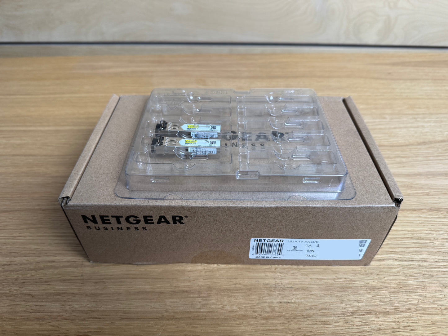 Netgear GS110 TB Combo (Including 2x ASF85-24-X2-D SFP) - New